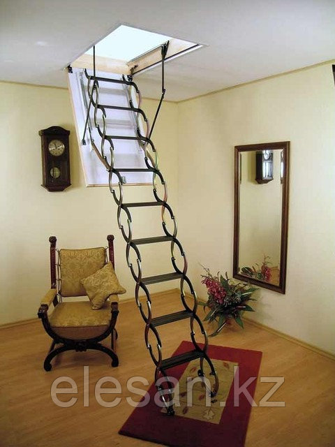 чердачная лестница с люком